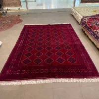 فرش دستباف (بساک)کرک افغان باف ریز ظریف|فرش|مشکیندشت, |دیوار