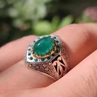 انگشتر مردانه زمرد پنجشیر افغانستان