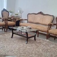 مبل سلطنتی باچوب راش ۹نفره  تمیزوسالم