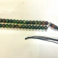 تسبیح کهربا تک رنگ