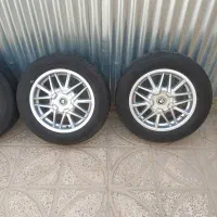 رینگ و لاستیک خرچنگی نو سایز 15|قطعات یدکی و لوازم جانبی|لنجان, |دیوار