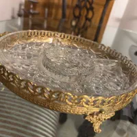 6 قطعه لوازم آنتیک کوزه کریستال اردوخوری|صنایع دستی و سایر لوازم تزئینی|تهران, امانیه|دیوار