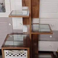 پایه قابلمه چوبی ام دی اف