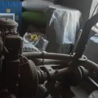 تراکتور، گاو آهن و موتور آب|ماشین‌آلات صنعتی|گهواره, |دیوار