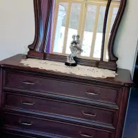 سرویس خواب چوبی دونفره|تخت و سرویس خواب|هچیرود, |دیوار