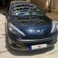 ۲۰۷ مدل ۱۴۰۳ مشکی مثل صفر موتور tu5 فول کامل فلز
