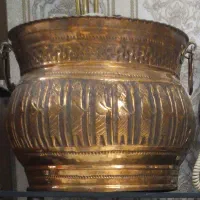 گلدان بزرگ مسی