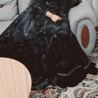 لباس محلی مخمل مشکی