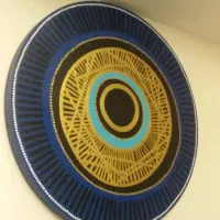 تابلو چشم نظر کار دست و نگین دار|تابلو، نقاشی، عکس|کرج, حسینآباد|دیوار