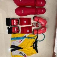 پک کامل لوازم ورزشی موی تای کاملا نو توافقی|تجهیزات ورزشی|زنجان, |دیوار