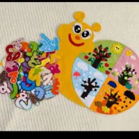 کاردستی مدارس،ماکت ،گیفت روز دانش آموزو تاپر الفبا|اسباببازی|شاهرود, |دیوار