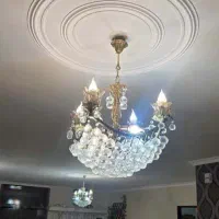 فروش 3 عدد لوستر آنتیک برنجی چشمه نور|لوستر و چراغ آویز|بندر ماهشهر, |دیوار