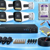 دوربین مداربسته 5mp/با قیمت خیلی مناسب/پک کامل