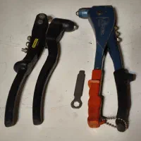 انبر پرچ 2 دستگاه گیره نجاری size1عدد
