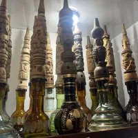 فروش عمده و تکی به قیمت قیقلیان چوبی و سر قلیان|کلکسیون و سرگرمی|رشت, امین الضرب|دیوار