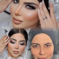 میکاپ شنیون در منزل و سالن