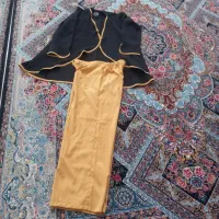 کت وشلوار مشگی خردلی