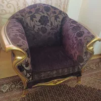 مبل راحتی پارچه تازه تعویض شده|مبلمان خانگی و میز عسلی|زنجان, |دیوار