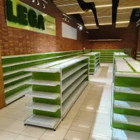 قفسه فلزی و چوبی و میز هایپری|فروشگاه و مغازه|رشت, پیرسرا|دیوار