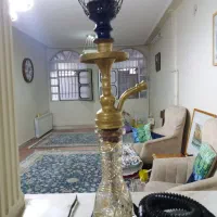 قلیون .قلیان برنجی ۶۰ سانت در حد