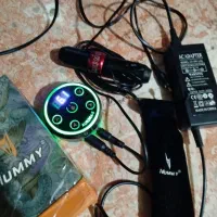 دستگاه تتو بدن پک کامل پن + ترانس + سوزن تشتک