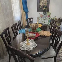 مبلمان ۹ نفره و میزناهار خوری هشت نفره استیل|مبلمان خانگی و میز عسلی|تهران, سازمان برنامه جنوبی|دیوار