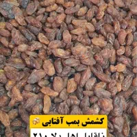 کشمش آفتابی و شیره صنعتی مخصوص سرکه گیری