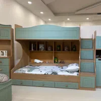 تخت  دو طبقه نوجوان،جوان مدل آیسان|تخت و سرویس خواب|چهاردانگه (تهران), |دیوار