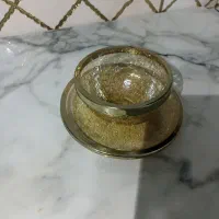 ظروف آبگز طلایی (پیش دستی و پیاله)