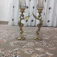 ۲تا شمدون ۵۰ سانتی برنز اصل اصل اصل اصل