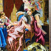 تابلو فرش شطرنج باز|تابلو فرش|ارومیه, |دیوار