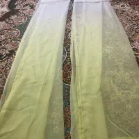 پرده حریر آبرنگی