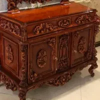 کارگاه نجاری گل محمدی|بوفه، ویترین، کنسول|قم, کاسه گران|دیوار