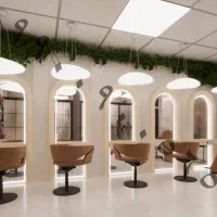طراحی 3d سالن زیبایی