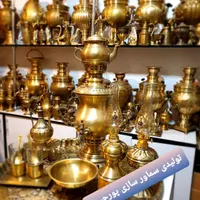 کلکسیونی lqqy63 عتیقه برنجی ذغالی سماور مسی زغالی|کلکسیون اشیاء عتیقه|اصفهان, دستگرده|دیوار