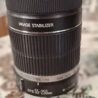 لنز 55 250 کنون|دوربین عکاسی و فیلم‌برداری|تهران, مخصوص|دیوار