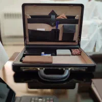 کیف چرم رسمی رمزدار - هارد کیس ( سبک سامسونت )|کیف، کفش، کمربند|ساری, |دیوار