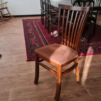 ۵ عدد صندلی ( فلزی آزمایشگاهی و چوبی )|صندلی و نیمکت|شاهینشهر, چمران|دیوار