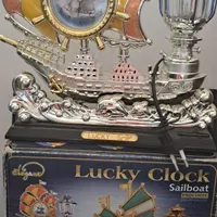 ساعت شب خواب  چراغ دار