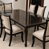 ناهارخوری ۸ نفره + مبلمان ۴ نفره