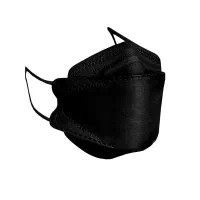 ماسک فیلتردار سه بعدی چهار لایه مشکی ، ۲۵ عدد
