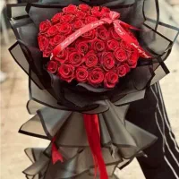 دسته گل با ربان|گل مصنوعی|قم, سراجه (۱۵ خرداد)|دیوار