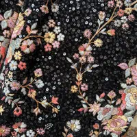 مانتو مجلسی سوزندوزی|لباس|فردوس (خراسان), |دیوار