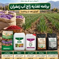 کودآلی مایع رویش سبز (برنامه کودی زعفران)