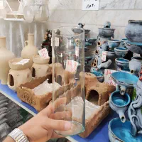 گلدان بامبو رومیزی اطلس استند حصیری ریسه شمشاد|گل و گیاه طبیعی|قم, نیروگاه|دیوار