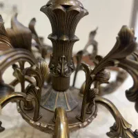 لوستر طرح برنج ۶ شاخه