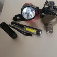 ساعت.ساعت ایستاده.چراغ قوه
