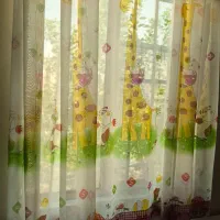 پرده پذیرایی بهمراه والان و پرده اتاق بچه|پرده، رانر، رومیزی|فردیس, فردیس|دیوار