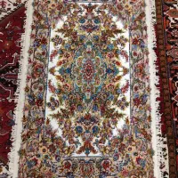 فرش دستبافت ابریشم زرع و نیم