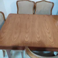 میز ناهار خوری ۴نفره|میز و صندلی غذاخوری|لنگرود, |دیوار